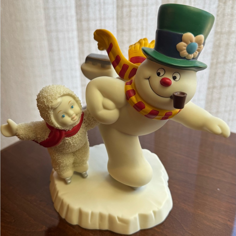 Department 56 Frosty the Snowman Snowbabies Figurine - Green and Red Accents
